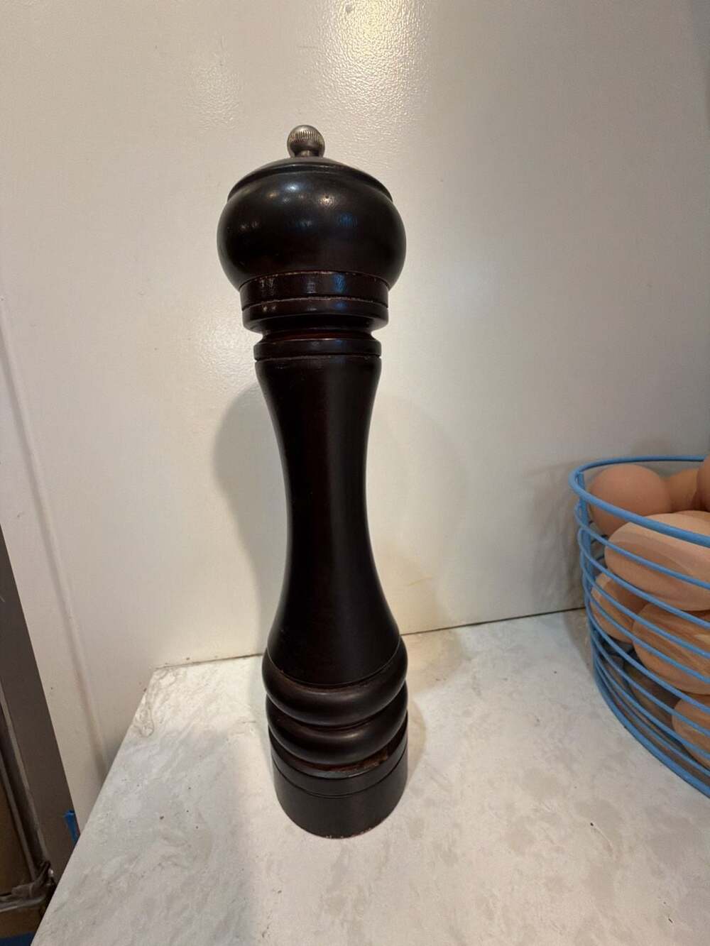 Trudeau Dark Wood Pepper Mill‎ Grinder